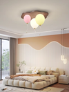 Colorful balloon cloud ceiling lamp for children's bedroom