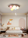 Colorful balloon cloud ceiling lamp for children's bedroom