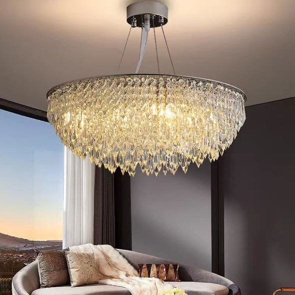 Round Luxury Chandelier for Villa Dining Room