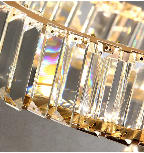 Luxurious crystal chandelier. New design,Suitable for various indoor spaces.