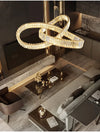 Luxurious crystal chandelier. New design,Suitable for various indoor spaces.