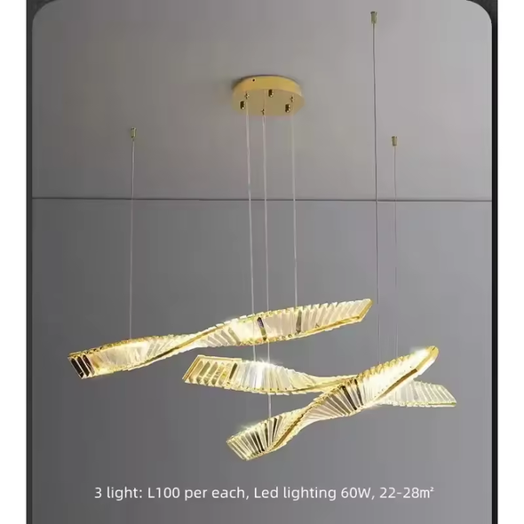 New luxury crystal wall lamp, artistic decoration for interior space