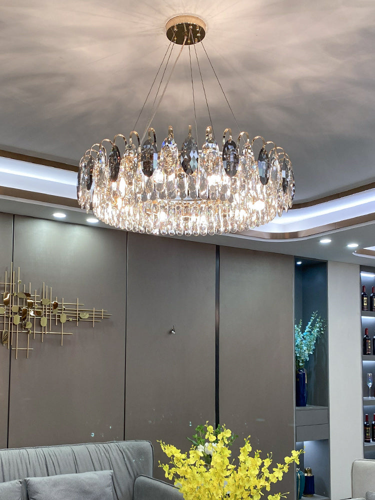 Contemporary Dining Island Chandelier Modern Luxury Crystals Chandelier