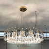Modern Luxury Crystals Chandelier For Living Room
