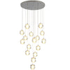 modern bubbles ball chandelier for staircase 