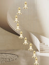 Chandelier For High Ceiling Staircase