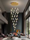 Large Chandeliers For High Ceiling Staircase