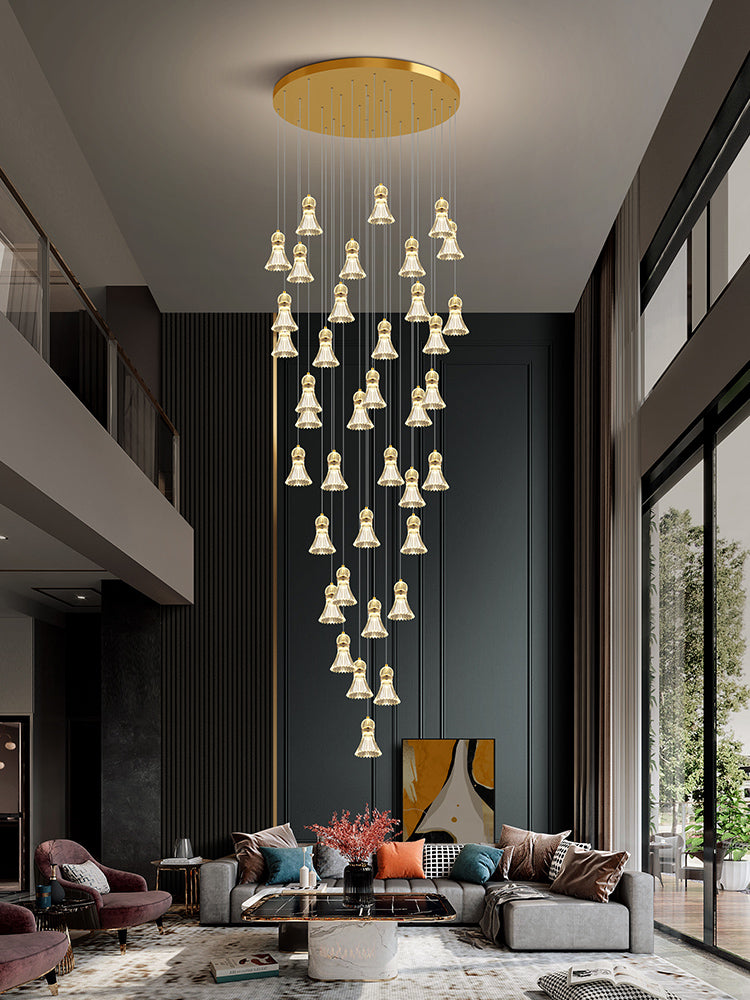 Large Pendant Lighting For High Ceilings | Shelly Lighting