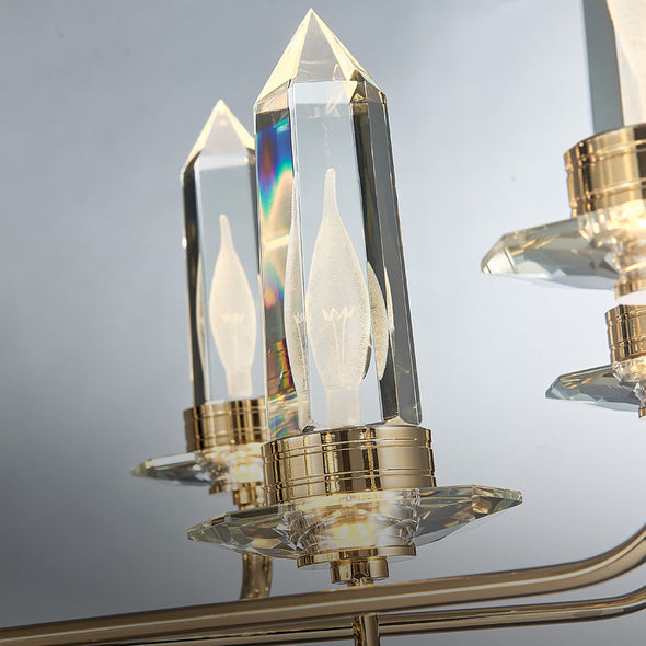 Luxury Contemporary Crystal Chandelier