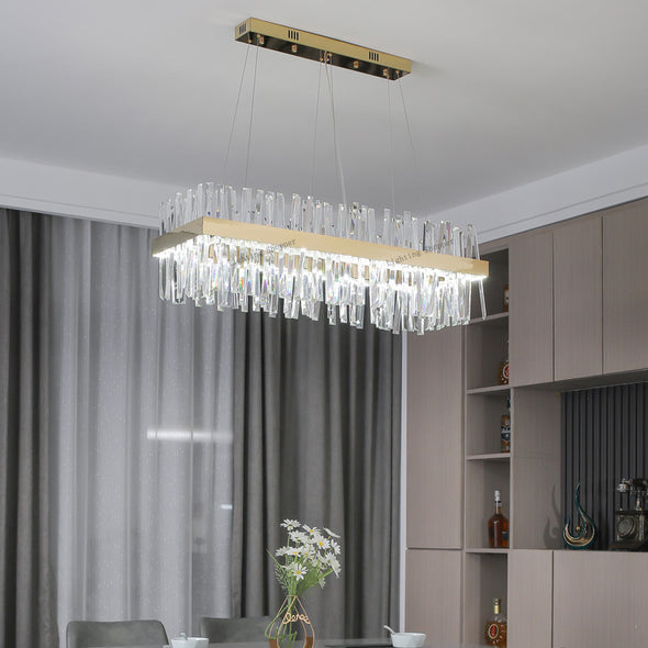 Crystal Dining Island Chandelier