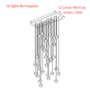 modern bubbles ball chandelier for staircase 