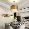 Crystal Living Room Chandeliers Luxury Hanging Lights Fixture