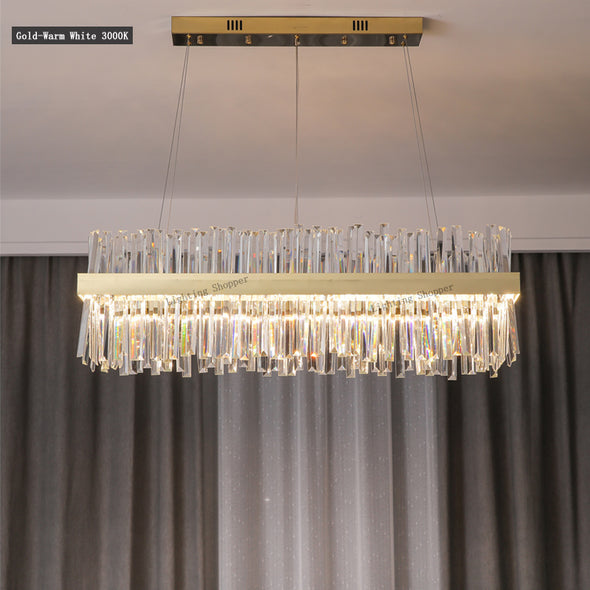 Lumi Chandelier Rectangular Kitchen Island Decorative Lighting