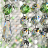 Kitchen Island Rectangular Crystal Chandelier 