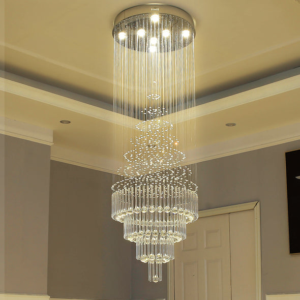 Large Floating Castle Chandelier Lighting