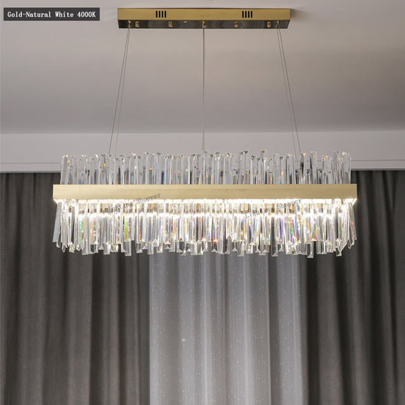 Lumi Chandelier Rectangular Kitchen Island Decorative Lighting