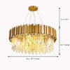 Crystal Living Room Chandeliers Luxury Hanging Lights Fixture