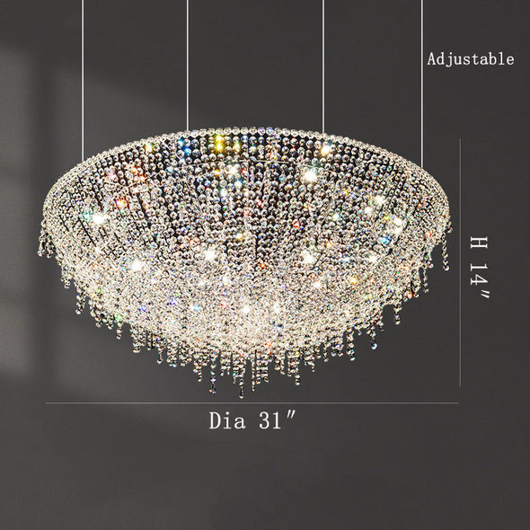 Luxury Crystal Global Ambient Chandelier