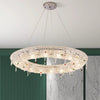 Family Room Round Chandeliers