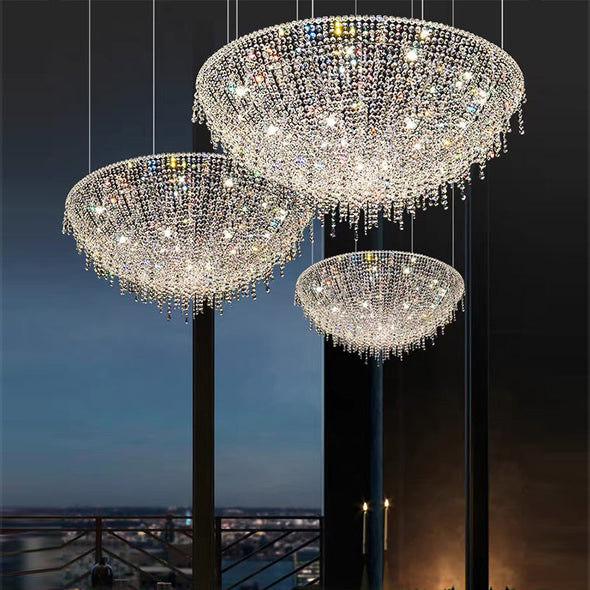 Luxury Crystal Global Ambient Chandelier