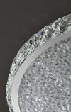 Contemporary Flush Mount Light for Living Room Crystal Ceiling Lamp