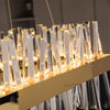 Lumi Chandelier Rectangular Kitchen Island Decorative Lighting
