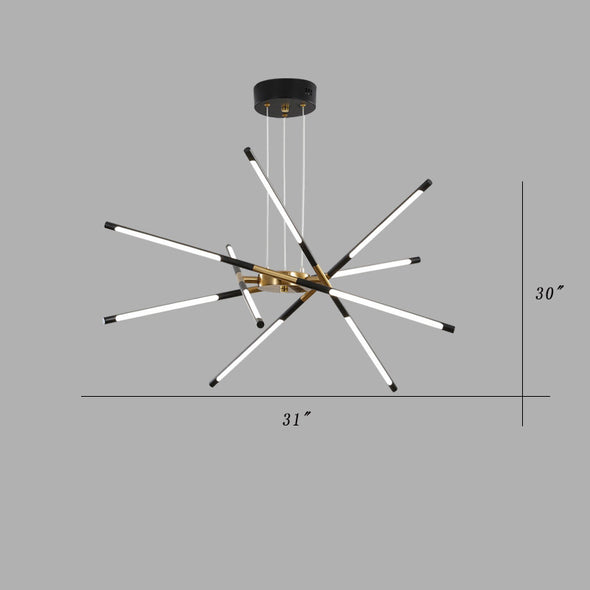 Modern Sputnik Chandelier