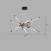 Modern Sputnik Chandelier