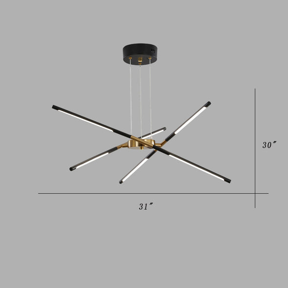 Modern Sputnik Chandelier