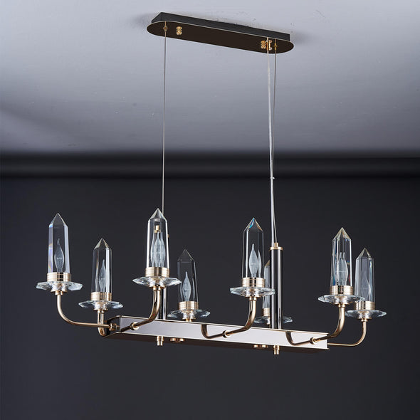 Luxury Contemporary Crystal Chandelier