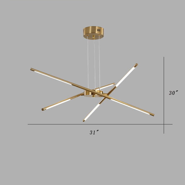 Modern Sputnik Chandelier For Living Room