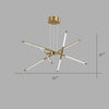 Modern Sputnik Chandelier For Living Room