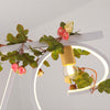 Love shape Pendant Lighting with decorative flower ambient lights