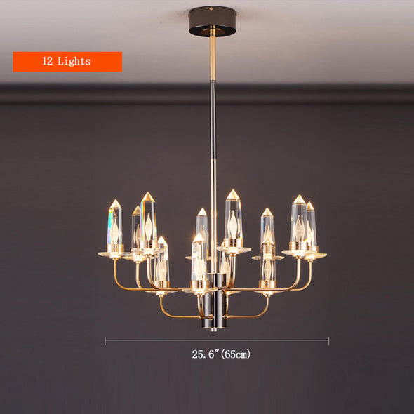 Luxury Contemporary Crystal Chandelier