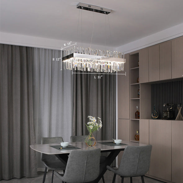 Contemporary Crystal Chandelier For dining Room