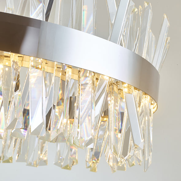 Contemporary Crystal Chandelier For Living Room