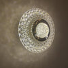 Round Crystal Wall Sconces Light