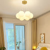 Large Glass Globe Cluster Pendant Lighting 