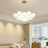 Large Glass Globe Cluster Pendant Lighting 