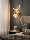 Reindeer wall lamp